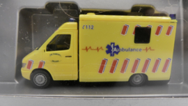 Herpa 1:87 H0 Mercedes Benz Sprinter Ambulance RAV Haaglanden Den Haag ovp