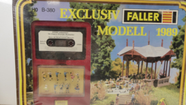 Faller H0 1:87 bouwdoos Exclusiv model 1989 Muziekpaviljoen Lahr ovp B-380