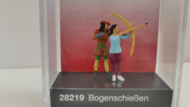 Preiser H0 boogschieten / boogschieter ovp 28219