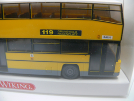 Wiking 1:87 H0 Stadsbus MAN Bus BVG Berlijn lijn 119 Grunewald Hagenplatz 731 04 33 ovp