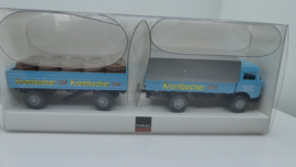 M1) Gereserveerd... NIET TE BESTELLEN!! Wiking 1:87 H0 Vrachtwagen Mercedes Benz LP 3211 Krombacher ovp 8095 Krombacher Collection