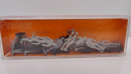 Preiser ? 1:87 H0  diverse figuren vervangende ovp