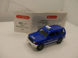 Wiking 1:87 H0 Mitsubishi Pajero THW ovp 069318