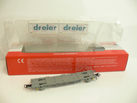 Piko H0 goederenwagon Container transport wagon Dreier SBB ovp 57785