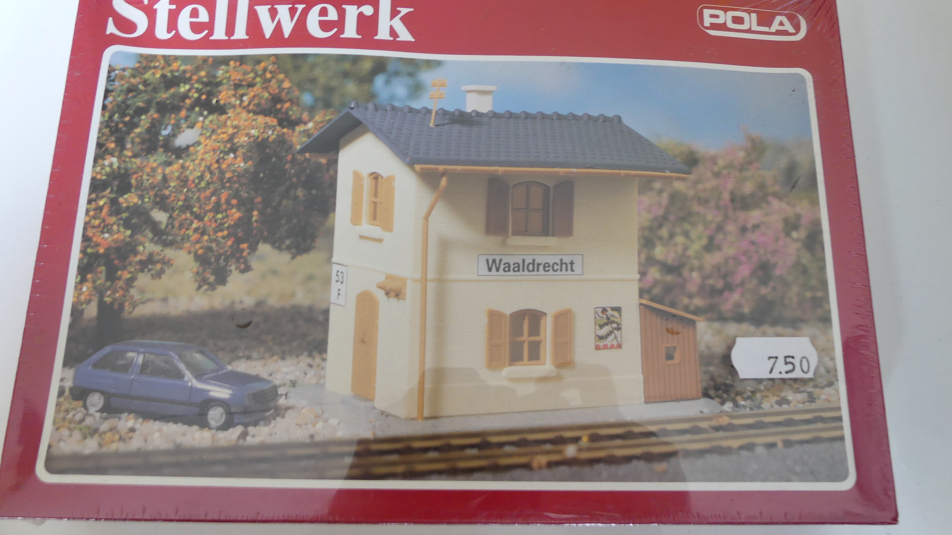 Pola 1:87 H0 bouwdoos Seinhuis Waaldrecht ovp 553