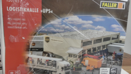 Faller  H0 1:87  Logistiek verdeelcentrum UPS ovp 130785
