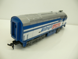 Tyco H0 diesel loc 1060 Midnight Special USA gelijkstroom analoog ovp 222-19