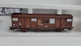 Roco H0  goederenwagon gesloten GBS MZ DR Motorräder aus Zschopau  ovp 46743