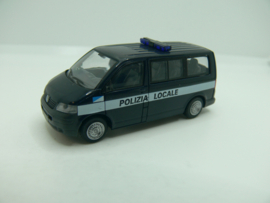 Rietze 1:87 H0 VW T5 Bus Polizia Locale Italië ovp 51753