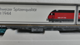 HAG H0 Goederenwagon SBB Flachwagen Sgss ovp  388 AC
