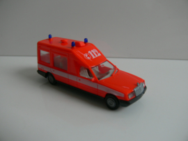 Herpa 1:87 HO Mercedes Benz Miessen Bonna 124 Feuerwehr ovp 4113