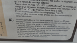 Bouwdoos H0: Faller kermis Carroussel Jupiter met motor OVP 319