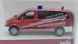 Herpa 1:87 H0 Mercedes Benz Vito Bus Feuerwehr Bremen ovp 046893