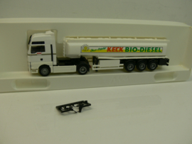 AWM 1:87  H0 vrachtwagen  Keck / Bioddiesel MAN TG-A XXL Aerop  tankwagen OVP 73502