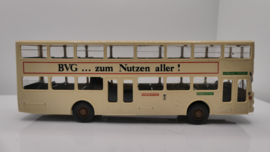 Wiking 1:87 H0 MAN sd200 BVG Berlin opdruk BVG ...zum Nutzen Aller !