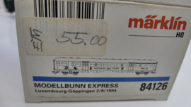 Märklin H0 Personenrijtuig  CFL Modellbunn Express 1-2e klasse ovp 84126 AC