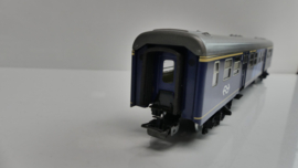 Märklin H0 personenwagon NS 1e klasse met reclamebanen ovp 4117 Met originele reclame stickervel