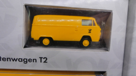 Brekina 1:87 H0 Magirus Bus 150 LS + VW T2  + Edition 12 Deutsche Post  OVP