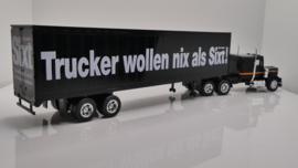 Herpa 1:87 H0 vrachtwagen USA Sixt Budget Kenworth  ovp 141604