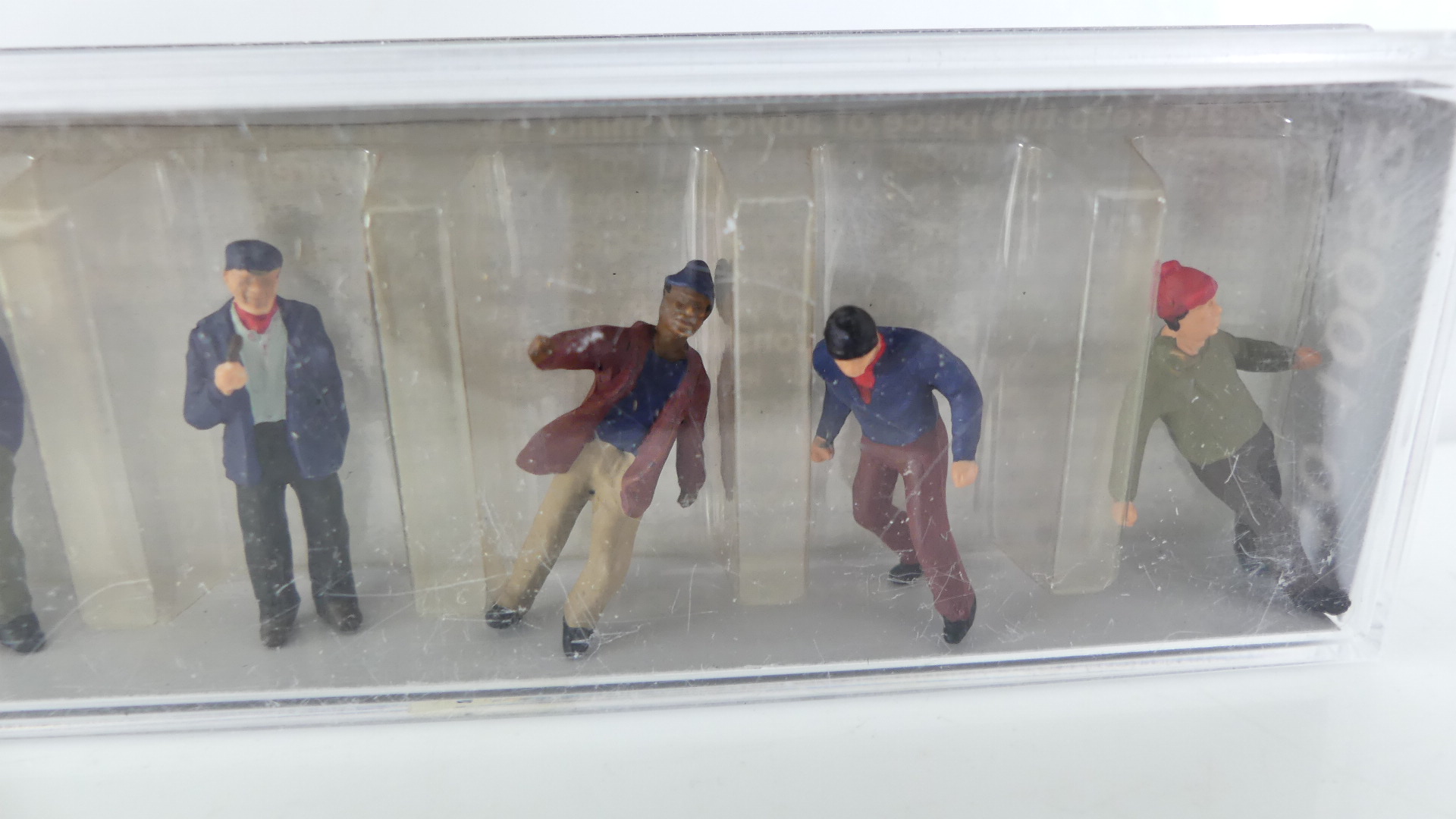 Preiser 1:87 H0 sleep boot / Tug Boat Crew USA uitgave ovp 1010052