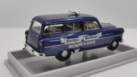Brekina  1:87 H0 Opel Olympia Rekord Dachser Spedition München Riem Luftfracht ovp 20218