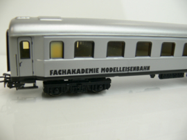 Märklin H0 personenwagon  Fachakademie Modelleisenbahn  Technik erfahren met binnenverlichting ovp 84037