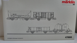Märklin H0 goederenwagen set NMBS België ovp 47888