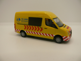 Herpa Exclusiv Serie 1:87 H0 VW Krafter Ter Linden Doetinchem Exceptioneel Transportbegeleiding ovp