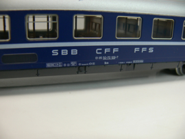 Märklin H0  personenrijtuig SBB CFF FFS couchettes (ligrijtuig)  ovp 4168