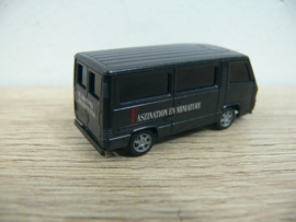 Herpa Mercedes benz 100D opdruk Faszination en Miniature