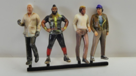 The A Team figuren, Murdock, Hannibal, BA, Face 1:87