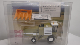 Busch 1:87 H0 Mähdrescher Fortschritt 514 maisdorser, groen ovp 40175