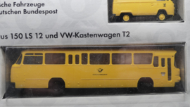 Brekina H0 1:87 Set Serie 12 Historische Fahrzeuge der Deutschen Bundespost  ovp