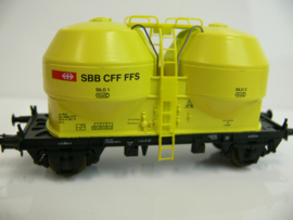Lima H0 goederenwagon Silowagon UCS SBB CFF FFS ovp 302816