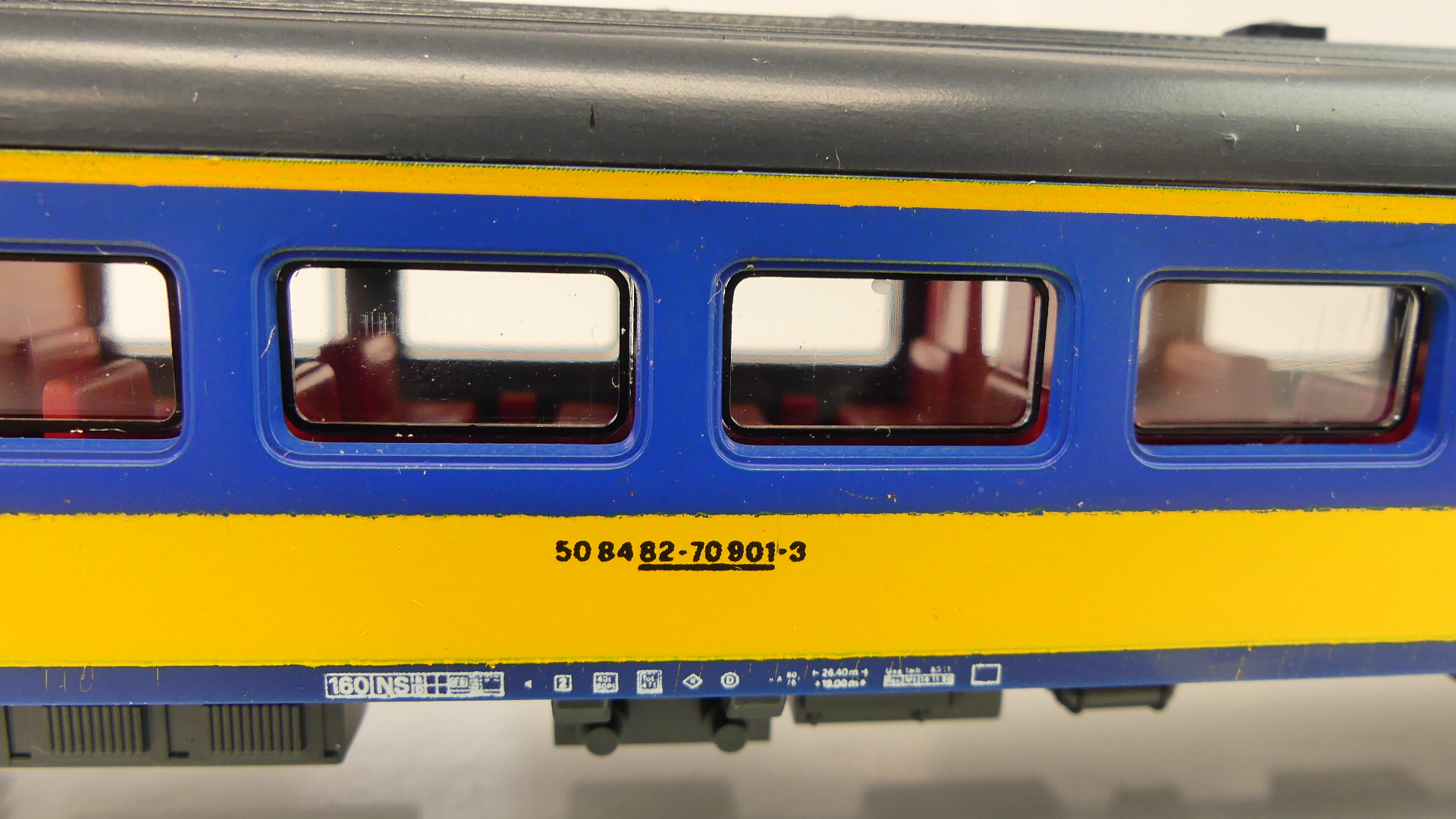 Lima H0 NS  ICR rijtuig 2e klasse ovp 309310
