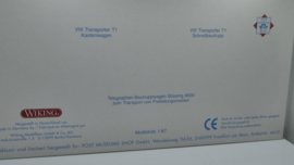 Wiking 1:87 H0 PMS Post museum shop VW T1 + Büssing 8000 ovp 66-51