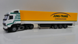 AWM 1:87 H0 vrachtwagen Volvo FH12 Jung-Trans Saalfelden Oostenrijk ovp 54058