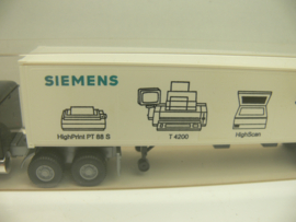 Wiking 1:87  H0  vrachtwagen USA Peterbildt Siemens containervervoer Berlin   OVP 527 / 129