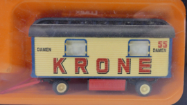Preiser 1:87 H0 Circus aanhanger Circus Krone Toiletwagen OVP  21025