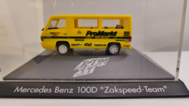 Herpa 1:87 H0  Mercedes-Benz 100D DTM 1994 Zackspeed-Team Pro Mark ovp 036207t