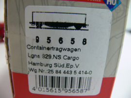 Piko H0 Container wagon NS Hamburg Süd ovp 95658