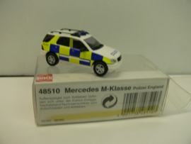 Busch 1:87 H0  Mercedes M Klasse Police England OVP 48510