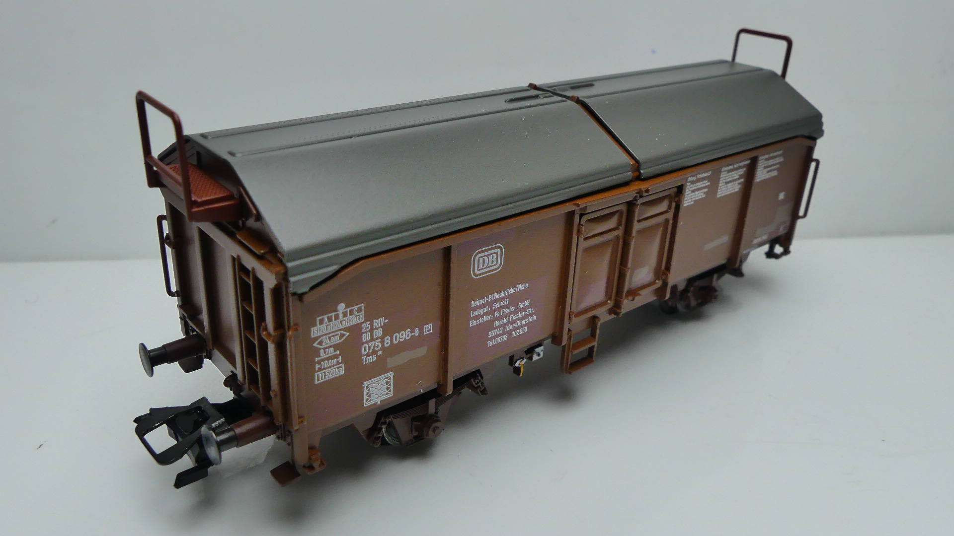 Märklin H0 Goederenwagon Insider club Jahreswagen jaarwagen 2019 DB ovp 48169