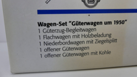 Märklin H0 1:87 goederenwagon set jaren 50 DR ovp 47891