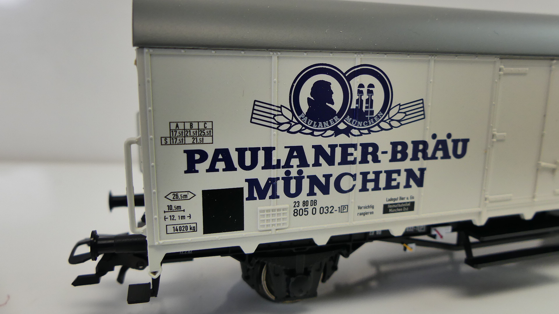 Märklin H0 goederenwagon Insider 2021 Paulaner Bräu DB ovp 48171