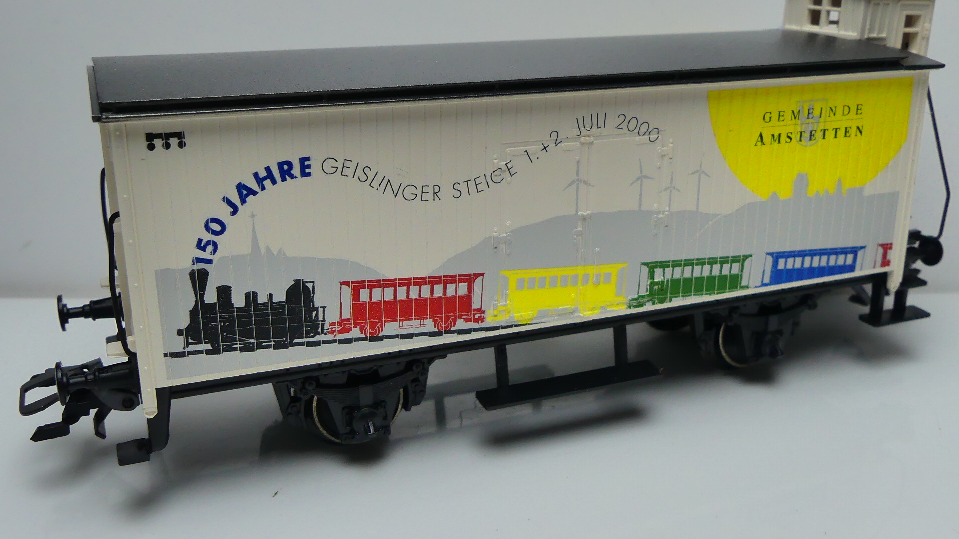 Märklin H0 Goederenwagon 150 Jahre Geislinger Steige 2000 SOMO ovp 4680.069