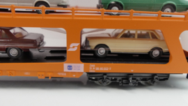 Märklin H0 Autotransporter ÖBB met 8 automodellen ovp 4174