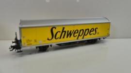 Märklin H0 Goederenwagon Schiebebandwagen Schweppes SBB CFF ovp  84735.7 (koll 95001)