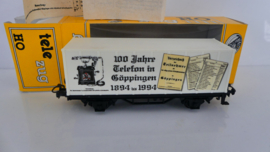 Märklin / Telezug H0 1:87 Koelwagen 100 Jahre Telefon in Göppingen goederenwagon DB ovp