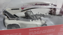 Herpa 1:87 H0  Liebherr LRS 645 + 2 container Giezendanner Reachstacker ovp 302784